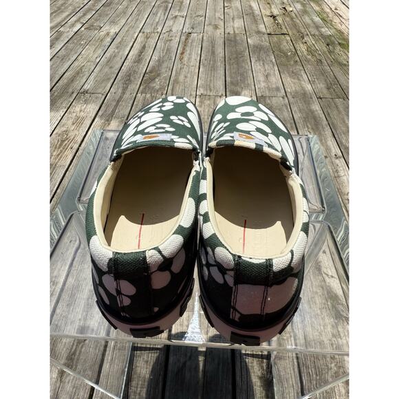 Marni x Carhartt floral slip on sneakers leather $750 eu 41 us 8